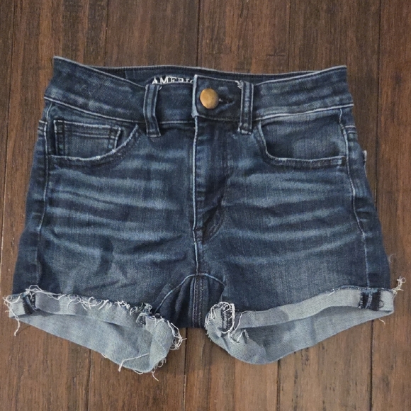 American Eagle Outfitters Pants - American Eagle Dark Blue Jean Shorts